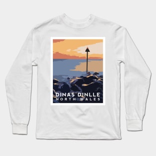 Dinas Dinlle Beach, North Wales Long Sleeve T-Shirt